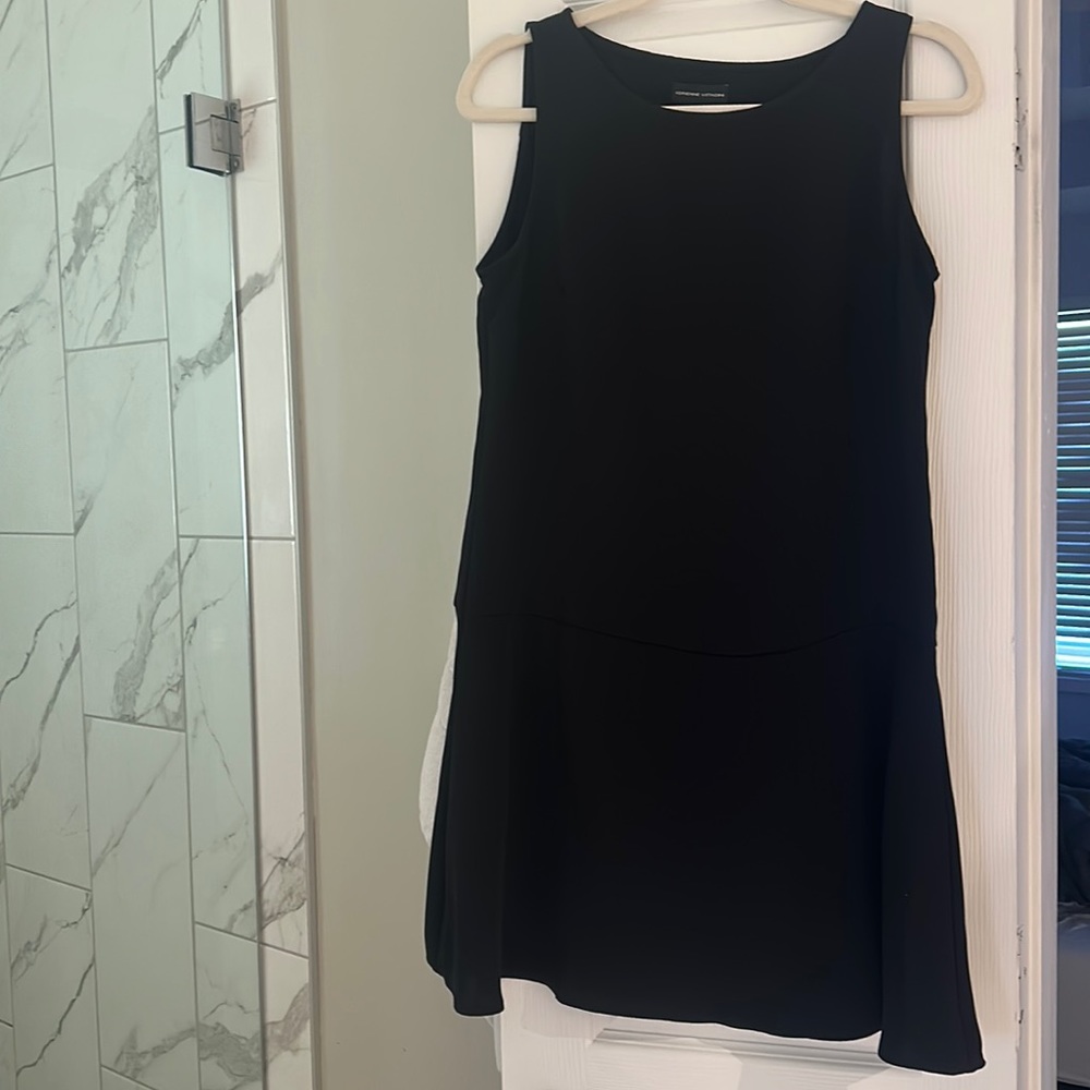 Adrienne Vittadini Black Swing Dress